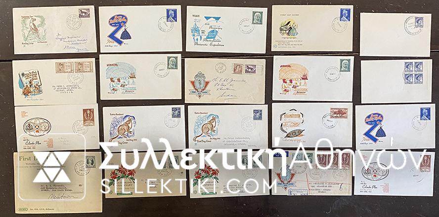 AUSTRALLIA 20 FDC